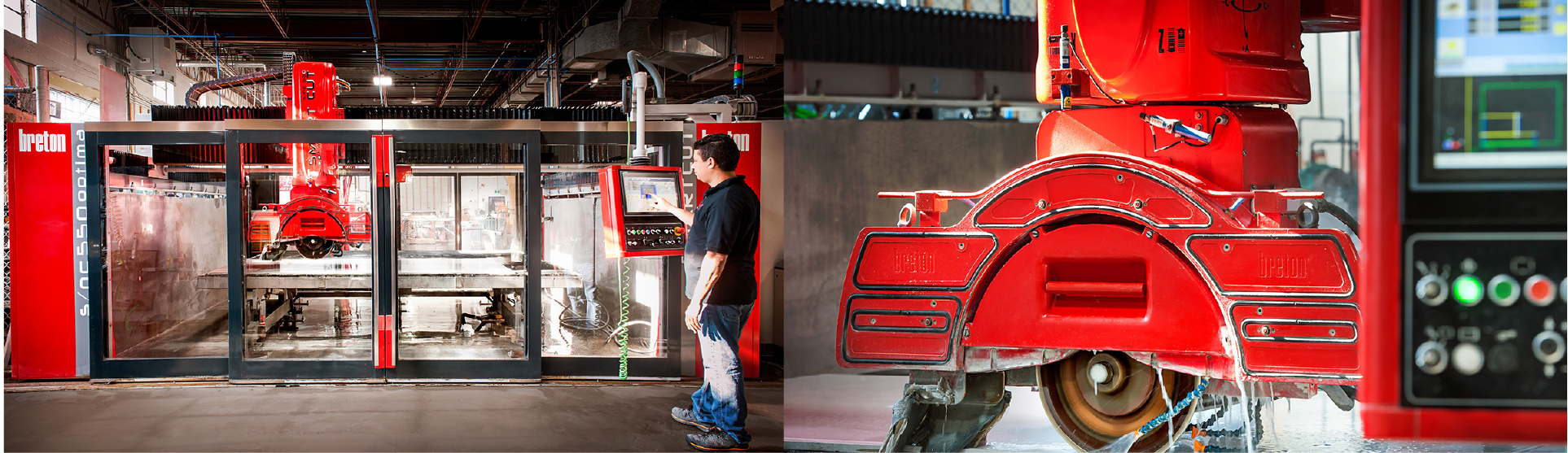 The latest state of the art technology and machinery